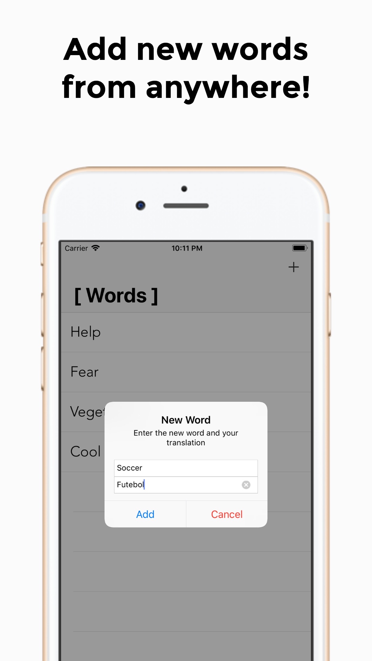 Words App Store screenshot 2