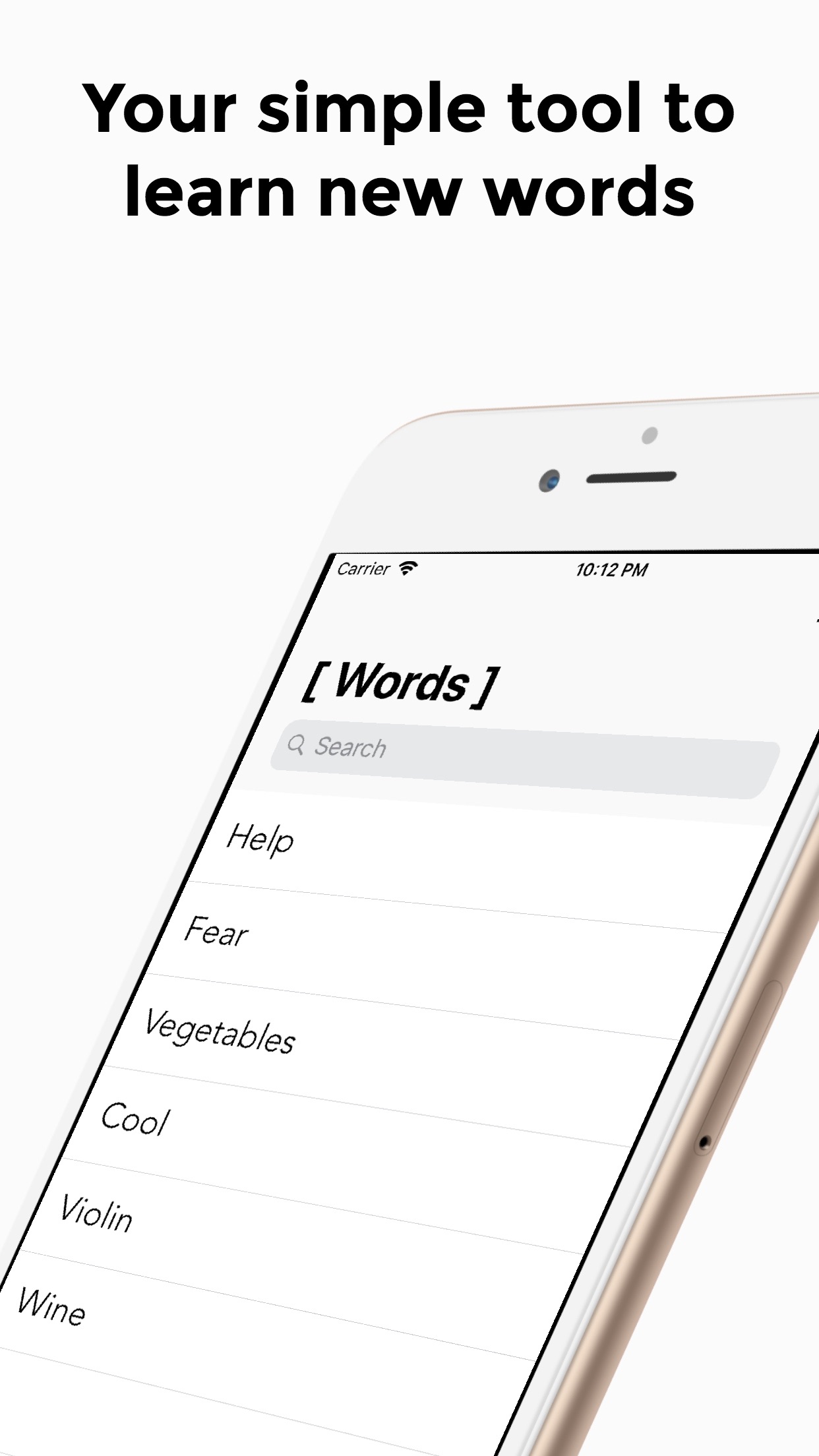 Words App Store screenshot 5