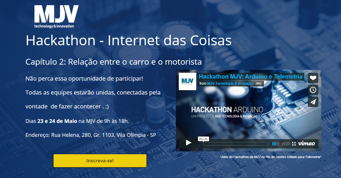 MJV Hackathon Poster