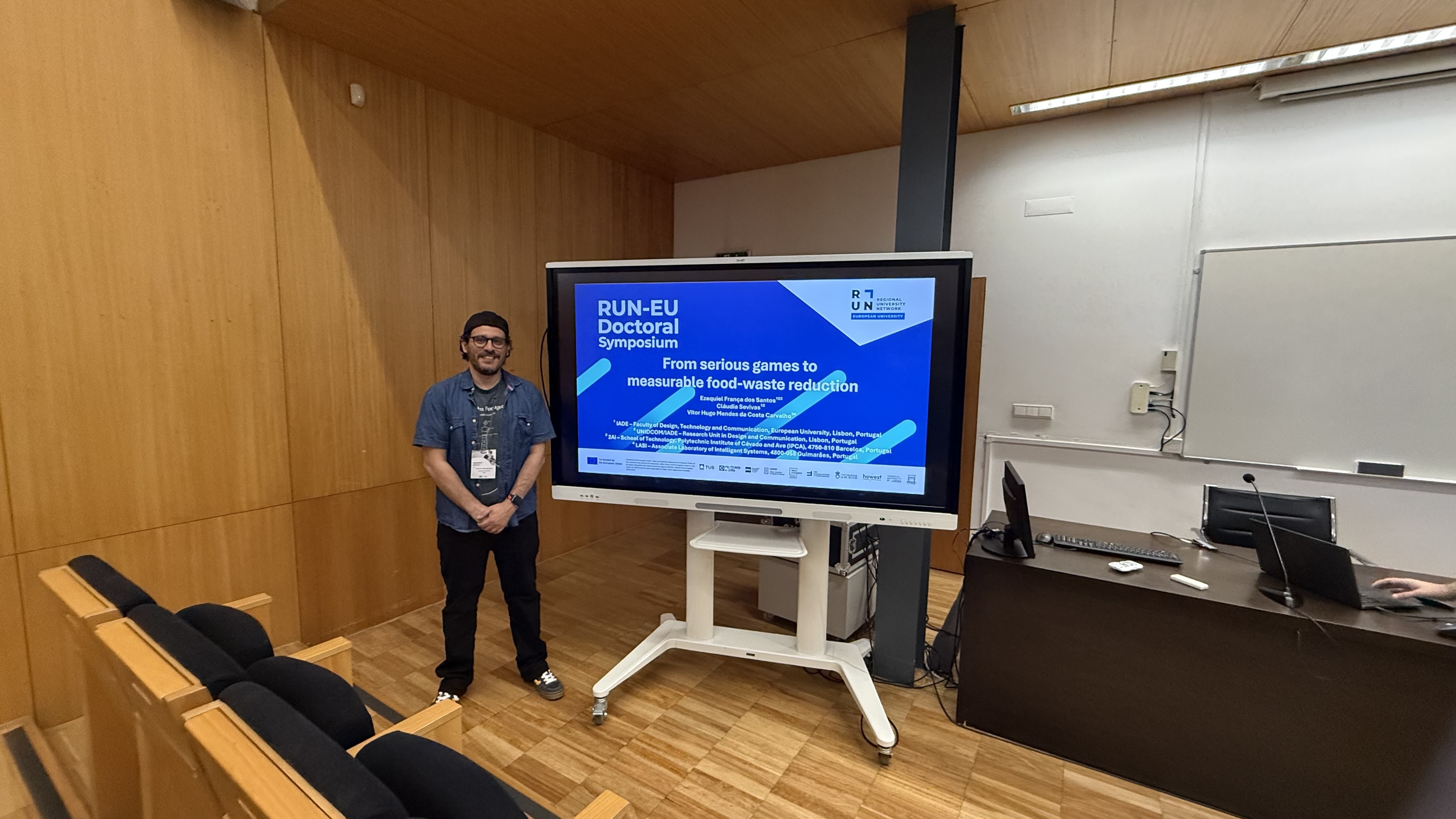 Presenting at the RUN-EU Doctoral Symposium